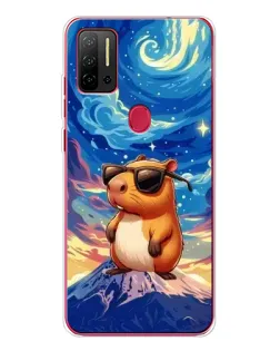 Чехол для Ulefone Note 11P с картинкой «Капибара Ван Гога» Чехол для Ulefone Note 11P с картинкой «Капибара Ван Гога»