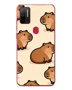Чехол для Ulefone Note 11P с картинкой «Паттерн милых капибар» Чехол для Ulefone Note 11P с картинкой «Паттерн милых капибар»