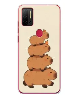 Чехол для Ulefone Note 11P с картинкой «Башня из капибар» Чехол для Ulefone Note 11P с картинкой «Башня из капибар»