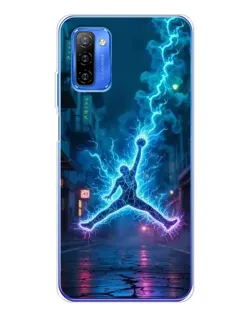 Чехол для Ulefone Note 12 с картинкой «Jordan Gold Jumpman» Чехол для Ulefone Note 12 с картинкой «Jordan Gold Jumpman»