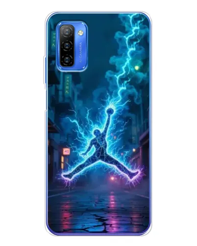 Чехол для Ulefone Note 12 с картинкой «Jordan Gold Jumpman» Чехол для Ulefone Note 12 с картинкой «Jordan Gold Jumpman»