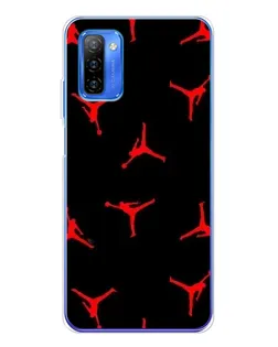 Чехол для Ulefone Note 12 с картинкой «Jordan Red Pattern» Чехол для Ulefone Note 12 с картинкой «Jordan Red Pattern»