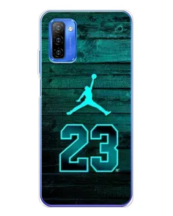 Чехол для Ulefone Note 12 с картинкой «Jordan Cyan 23» Чехол для Ulefone Note 12 с картинкой «Jordan Cyan 23»