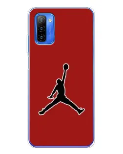 Чехол для Ulefone Note 12 с картинкой «Jordan Red Back» Чехол для Ulefone Note 12 с картинкой «Jordan Red Back»