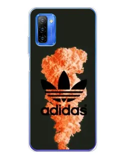 Чохол для Ulefone Note 12 з картинкою «Помаранчевий дим Adidas» Чохол для Ulefone Note 12 з картинкою «Помаранчевий дим Adidas»