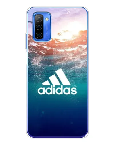 Чехол для Ulefone Note 12 с картинкой «Океанская глубина адидас» Чехол для Ulefone Note 12 с картинкой «Океанская глубина адидас»