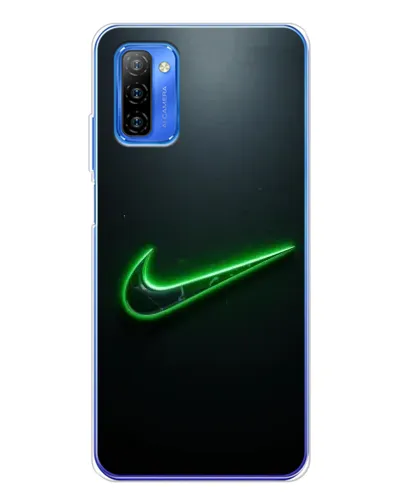 Чехол для Ulefone Note 12 с картинкой «Неоновый контур Nike» Чехол для Ulefone Note 12 с картинкой «Неоновый контур Nike»