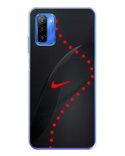 Чехол для Ulefone Note 12 с картинкой «Абстрактный дизайн Nike»