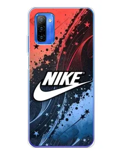 Чехол для Ulefone Note 12 с картинкой «Градиентный принт Найк»
