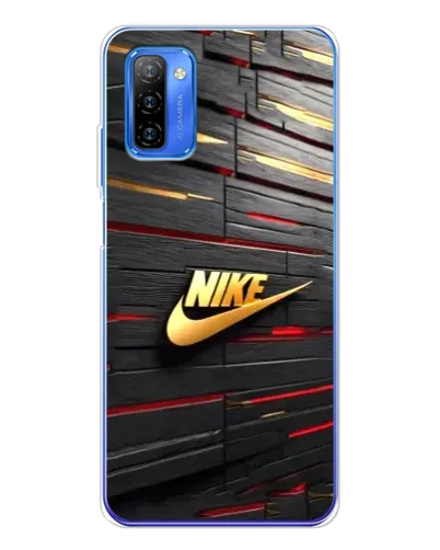 Чехол для Ulefone Note 12 с картинкой «Золотой Nike на металле» Чехол для Ulefone Note 12 с картинкой «Золотой Nike на металле»