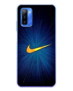 Чохол для Ulefone Note 12 з картинкою «Синій пульс Nike»