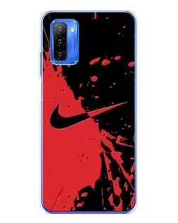 Чохол для Ulefone Note 12 з картинкою «Червоні бризки Nike»