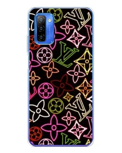 Чехол для Ulefone Note 12 с картинкой «Неоновый микс Nike» Чехол для Ulefone Note 12 с картинкой «Неоновый микс Nike»