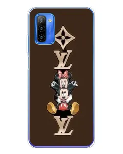 Чохол для Ulefone Note 12 з картинкою «LV та Міккі Маус»