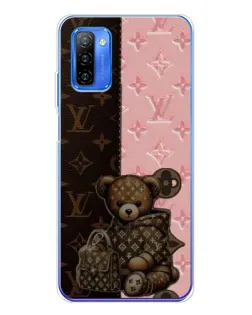 Чохол для Ulefone Note 12 з картинкою «Ведмедик у стилі LV»