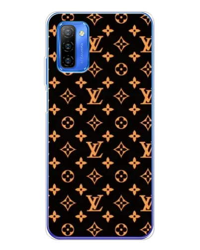 Чохол для Ulefone Note 12 з картинкою «Золота монограма LV»