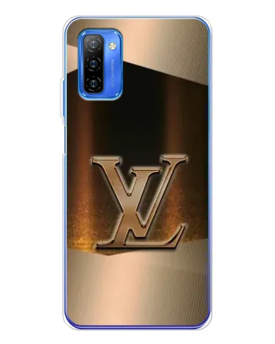 Чохол для Ulefone Note 12 з картинкою «LV — золоте сяйво»