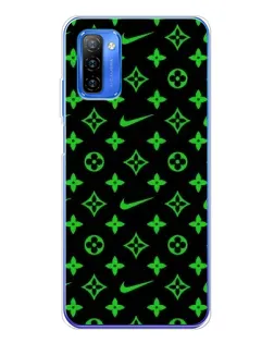 Чохол для Ulefone Note 12 з картинкою «Неоновий принт LV»