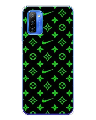 Чохол для Ulefone Note 12 з картинкою «Неоновий принт LV»