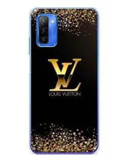 Чохол для Ulefone Note 12 з картинкою «LV — золоті іскри»