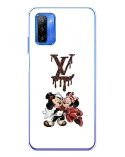 Чохол для Ulefone Note 12 з картинкою «LV та Міккі Маус»
