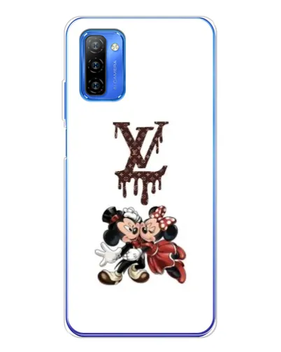 Чохол для Ulefone Note 12 з картинкою «LV та Міккі Маус»