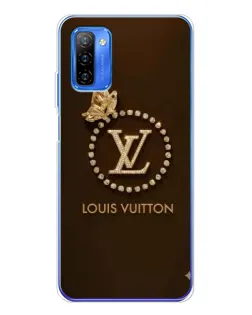 Чохол для Ulefone Note 12 з картинкою «LV — золота печатка»