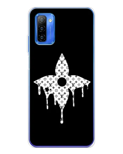 Чохол для Ulefone Note 12 з картинкою «Квіткова монограма»