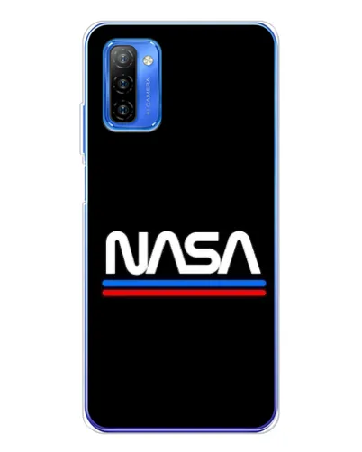 Чехол для Ulefone Note 12 с картинкой «NASA — классика Red Blue» Чехол для Ulefone Note 12 с картинкой «NASA — классика Red Blue»