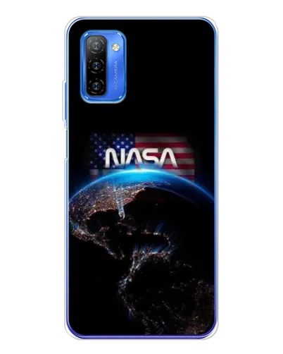 Чехол для Ulefone Note 12 с картинкой «Земля из космоса NASA» Чехол для Ulefone Note 12 с картинкой «Земля из космоса NASA»