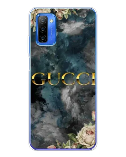 Чехол для Ulefone Note 12 с картинкой «Абстрактные цветы Gucci» Чехол для Ulefone Note 12 с картинкой «Абстрактные цветы Gucci»