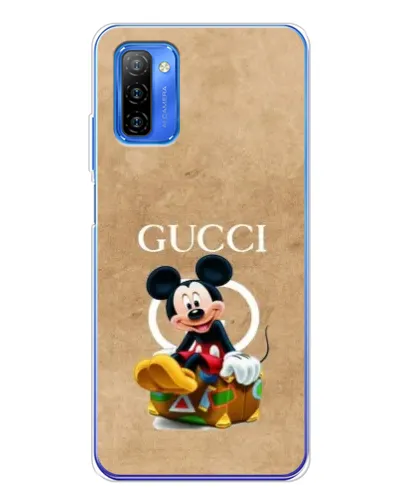 Чехол для Ulefone Note 12 с картинкой «Микки Маус Gucci — крафт» Чехол для Ulefone Note 12 с картинкой «Микки Маус Gucci — крафт»