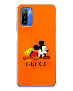 Чохол для Ulefone Note 12 з картинкою «Міккі Маус Gucci — помаранч» Чохол для Ulefone Note 12 з картинкою «Міккі Маус Gucci — помаранч»
