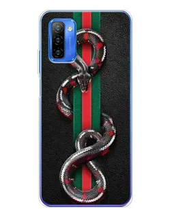 Чохол для Ulefone Note 12 з картинкою «Gucci — змія на смузі» Чохол для Ulefone Note 12 з картинкою «Gucci — змія на смузі»
