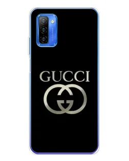 Чохол для Ulefone Note 12 з картинкою «Gucci — золото на чорному» Чохол для Ulefone Note 12 з картинкою «Gucci — золото на чорному»