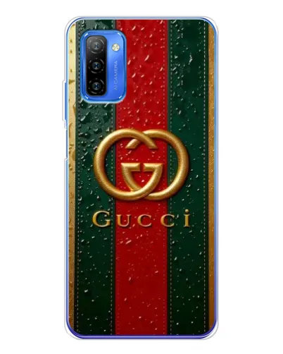 Чохол для Ulefone Note 12 з картинкою «Gucci — фірмова смуга та золото» Чохол для Ulefone Note 12 з картинкою «Gucci — фірмова смуга та золото»