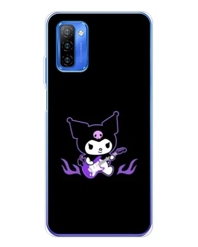 Чехол для Ulefone Note 12 с картинкой «Электрическая Kuromi»