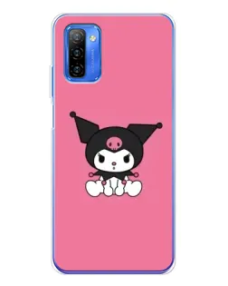 Чехол для Ulefone Note 12 с картинкой «Хмурая Kuromi»