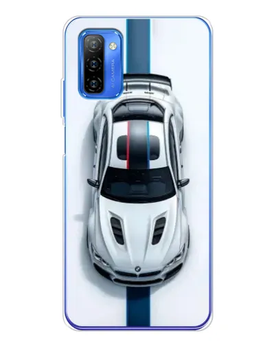 Чехол для Ulefone Note 12 с картинкой «Вид сверху — BMW M»