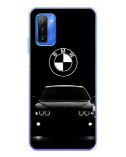Чехол для Ulefone Note 12 с картинкой «BMW — взгляд из темноты»