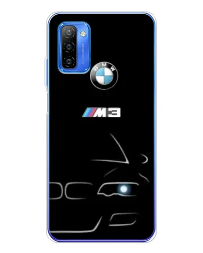Чехол для Ulefone Note 12 с картинкой «Минималистичный принт BMW M3»