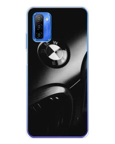 Чехол для Ulefone Note 12 с картинкой «Эмблема BMW — макро»