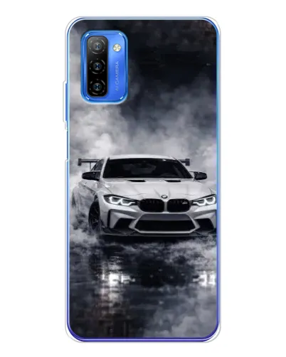 Чехол для Ulefone Note 12 с картинкой «BMW сквозь туман»