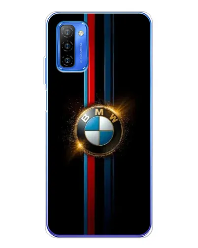 Чехол для Ulefone Note 12 с картинкой «BMW M-Power неон»
