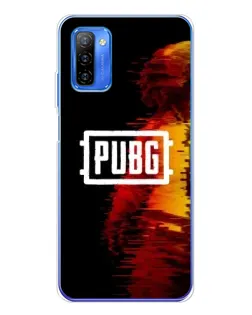 Чехол для Ulefone Note 12 с картинкой «Яркий логотип PUBG»