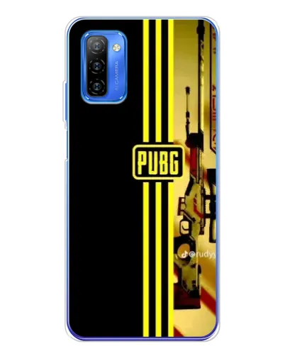 Чехол для Ulefone Note 12 с картинкой «PUBG — камуфляжный шлем»