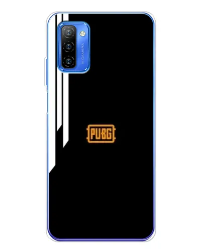 Чехол для Ulefone Note 12 с картинкой «PUBG — вертикальные линии»
