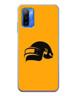 Чехол для Ulefone Note 12 с картинкой «PUBG — золотой шлем»
