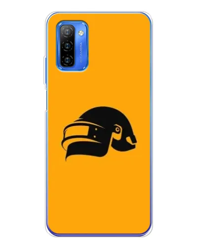 Чехол для Ulefone Note 12 с картинкой «PUBG — золотой шлем»