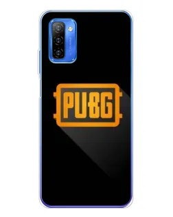 Чехол для Ulefone Note 12 с картинкой «PUBG — рамка лого»